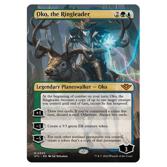 Magic The Gathering - Outlaws of Thunder Junction - Oko, the Ringleader - 0305