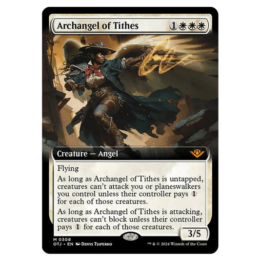 Magic The Gathering - Outlaws of Thunder Junction - Archangel of Tithes - 0308