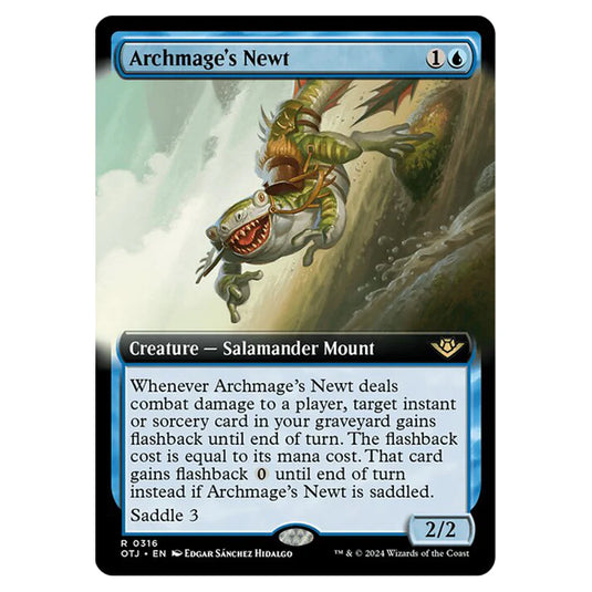 Magic The Gathering - Outlaws of Thunder Junction - Archmage's Newt - 0316