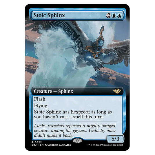 Magic The Gathering - Outlaws of Thunder Junction - Stoic Sphinx - 0322