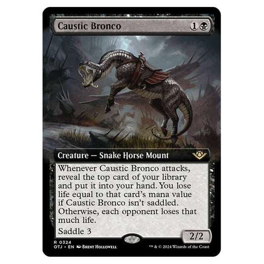 Magic The Gathering - Outlaws of Thunder Junction - Caustic Bronco - 0324