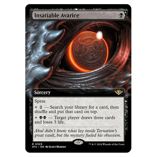 Magic The Gathering - Outlaws of Thunder Junction - Insatiable Avarice - 0325