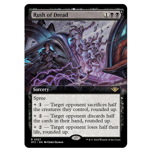 Magic The Gathering - Outlaws of Thunder Junction - Rush of Dread - 0327