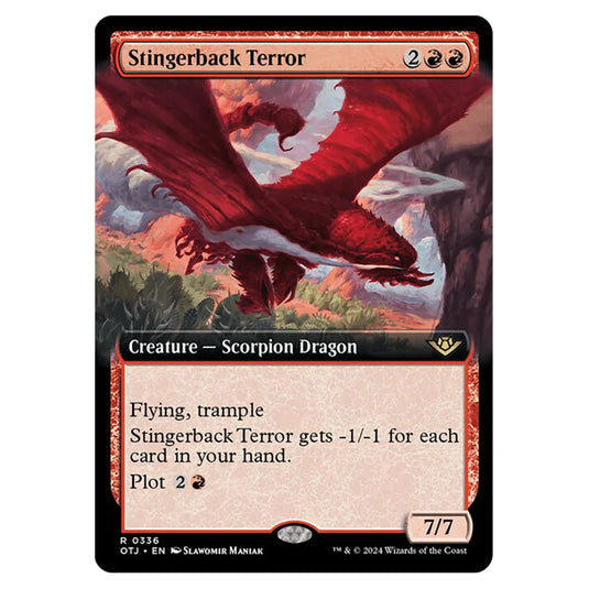 Magic The Gathering - Outlaws of Thunder Junction - Stingerback Terror (Extended Art) - 0336