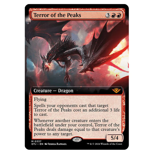 Magic The Gathering - Outlaws of Thunder Junction - Terror of the Peaks (Extended Art) - 0337