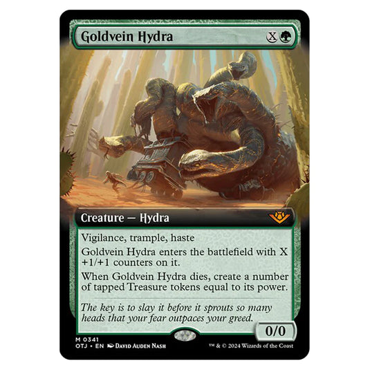 Magic The Gathering - Outlaws of Thunder Junction - Goldvein Hydra (Extended Art) - 0341