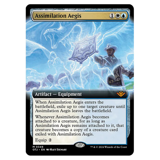 Magic The Gathering - Outlaws of Thunder Junction - Assimilation Aegis (Extended Art) - 0348