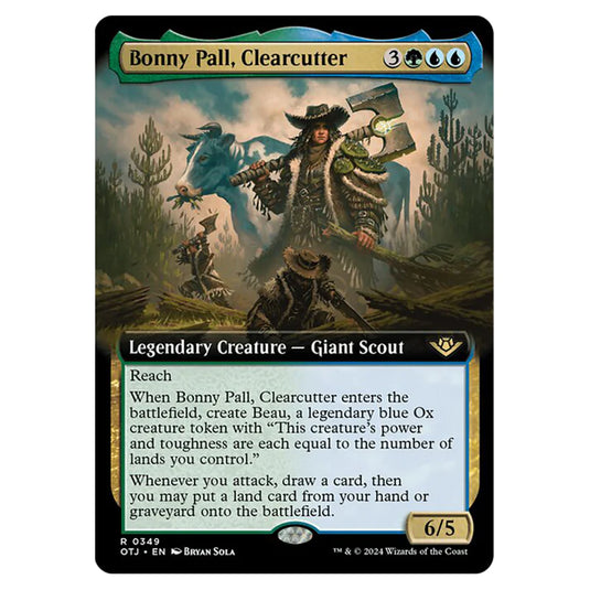 Magic The Gathering - Outlaws of Thunder Junction - Bonny Pall, Clearcutter (Extended Art) - 0349