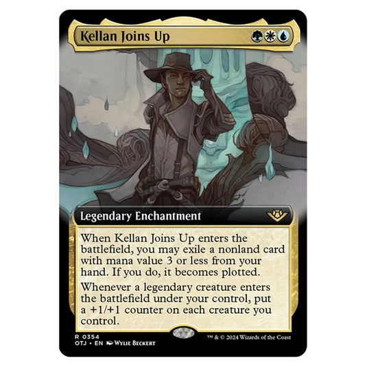 Magic The Gathering - Outlaws of Thunder Junction - Kellan Joins Up (Extended Art) - 0354