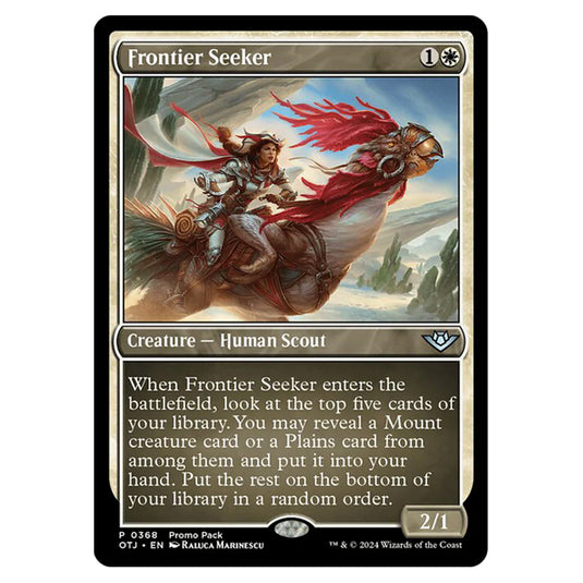 Magic The Gathering - Outlaws of Thunder Junction - Frontier Seeker (Promo) - 0368