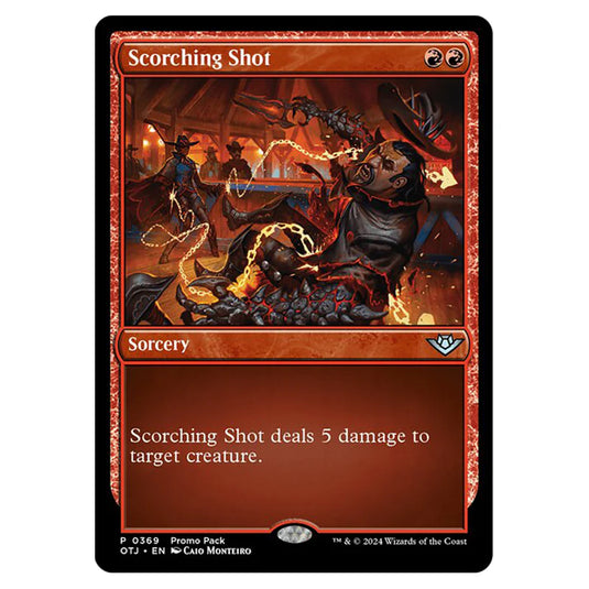 Magic The Gathering - Outlaws of Thunder Junction - Scorching Shot (Promo) - 0369