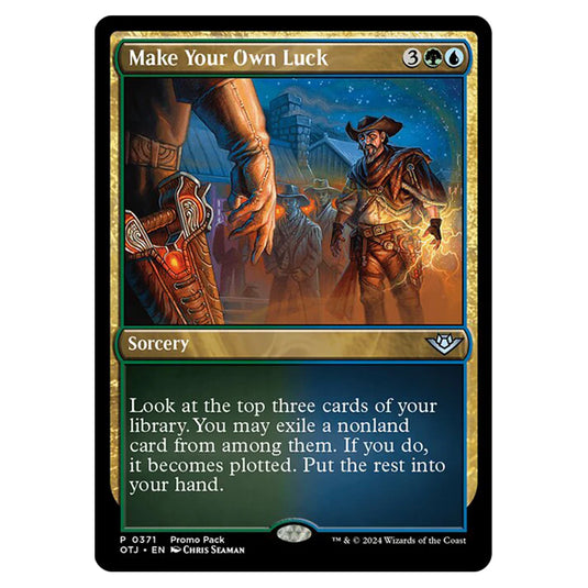Magic The Gathering - Outlaws of Thunder Junction - Make Your Own Luck (Promo) - 0371