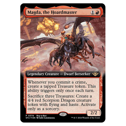 Magic The Gathering - Outlaws of Thunder Junction - Magda, the Hoardmaster (Promo) - 0374