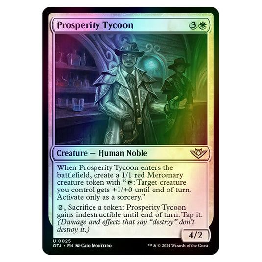 Magic The Gathering - Outlaws of Thunder Junction - Prosperity Tycoon - 0025 (Foil)