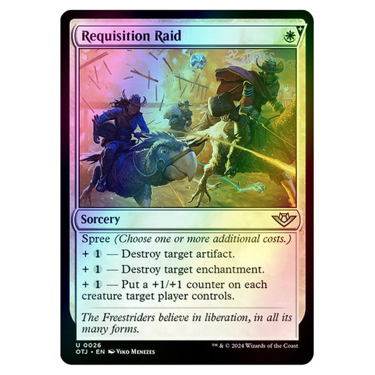 Magic The Gathering - Outlaws of Thunder Junction - Requisition Raid - 0026 (Foil)