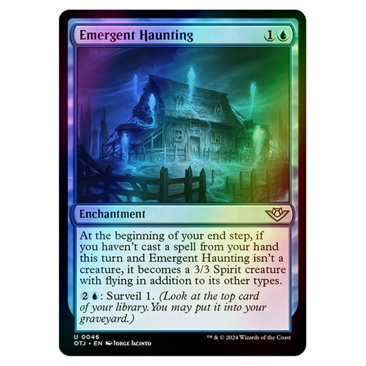 Magic The Gathering - Outlaws of Thunder Junction - Emergent Haunting - 0046 (Foil)