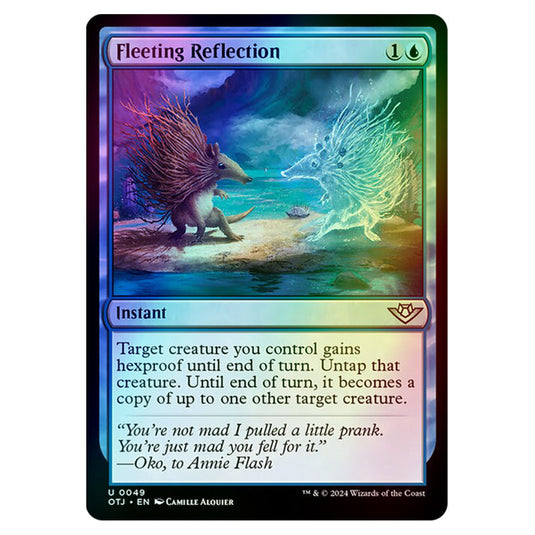 Magic The Gathering - Outlaws of Thunder Junction - Fleeting Reflection - 0049 (Foil)