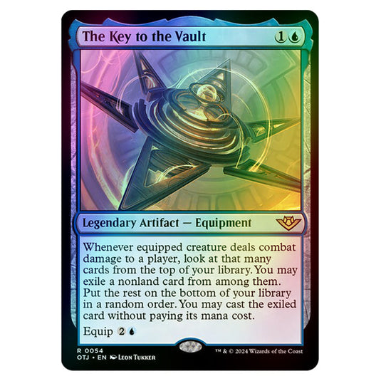 Magic The Gathering - Outlaws of Thunder Junction - The Key to the Vault - 0054 (Foil)