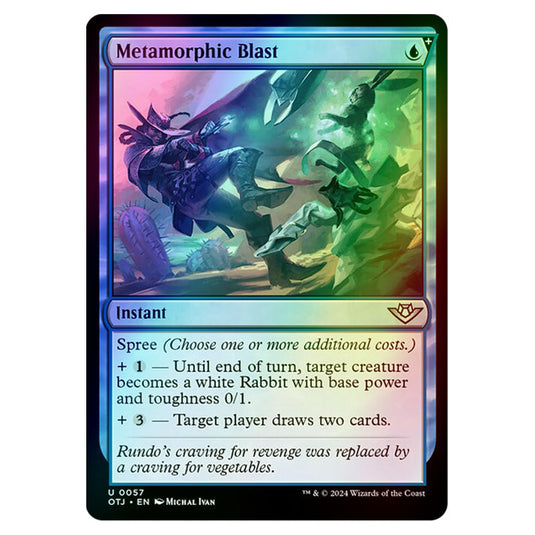 Magic The Gathering - Outlaws of Thunder Junction - Metamorphic Blast - 0057 (Foil)