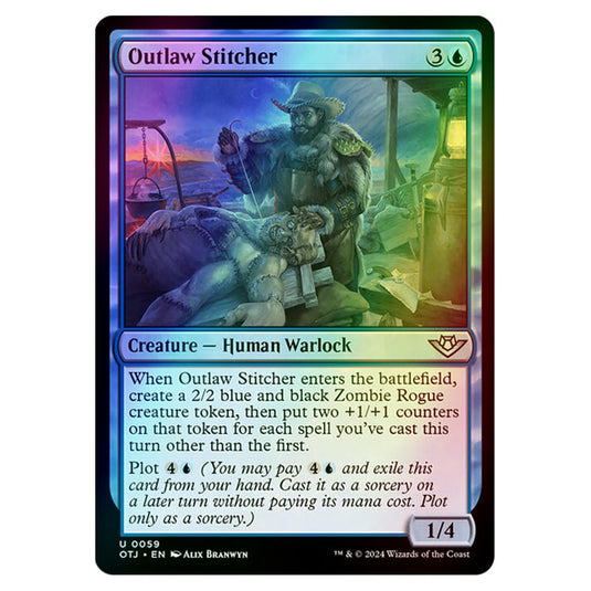 Magic The Gathering - Outlaws of Thunder Junction - Outlaw Stitcher - 0059 (Foil)