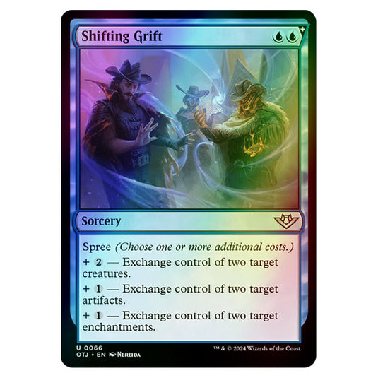 Magic The Gathering - Outlaws of Thunder Junction - Shifting Grift - 0066 (Foil)