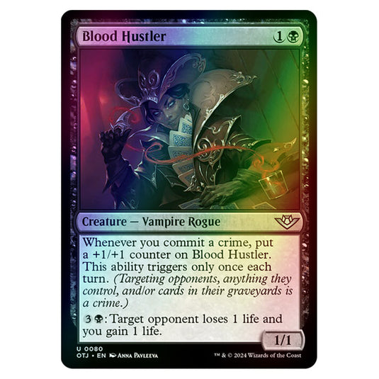 Magic The Gathering - Outlaws of Thunder Junction - Blood Hustler - 0080 (Foil)