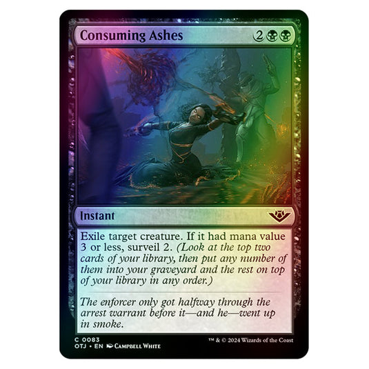 Magic The Gathering - Outlaws of Thunder Junction - Consuming Ashes - 0083 (Foil)