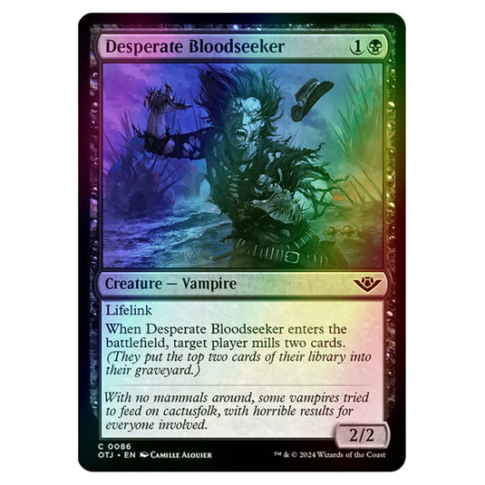 Magic The Gathering - Outlaws of Thunder Junction - Desperate Bloodseeker - 0086 (Foil)