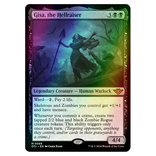 Magic The Gathering - Outlaws of Thunder Junction - Gisa, the Hellraiser - 0089 (Foil)