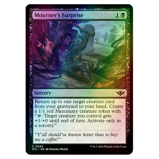 Magic The Gathering - Outlaws of Thunder Junction - Mourner's Surprise - 0094 (Foil)