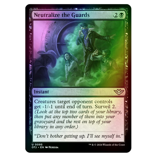 Magic The Gathering - Outlaws of Thunder Junction - Neutralize the Guards - 0095 (Foil)