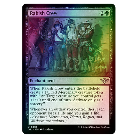 Magic The Gathering - Outlaws of Thunder Junction - Rakish Crew - 0099 (Foil)