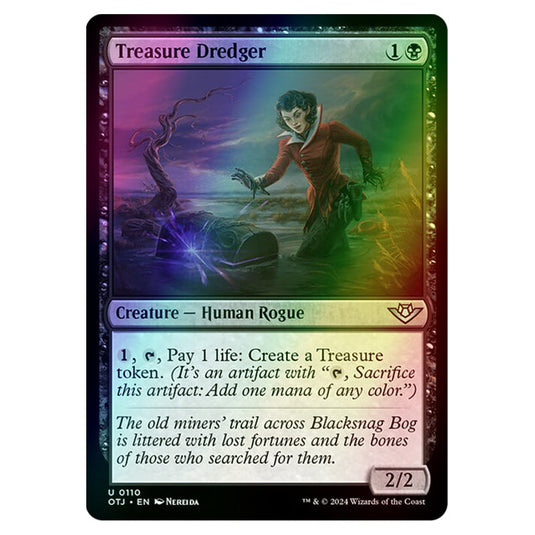 Magic The Gathering - Outlaws of Thunder Junction - Treasure Dredger - 0110 (Foil)