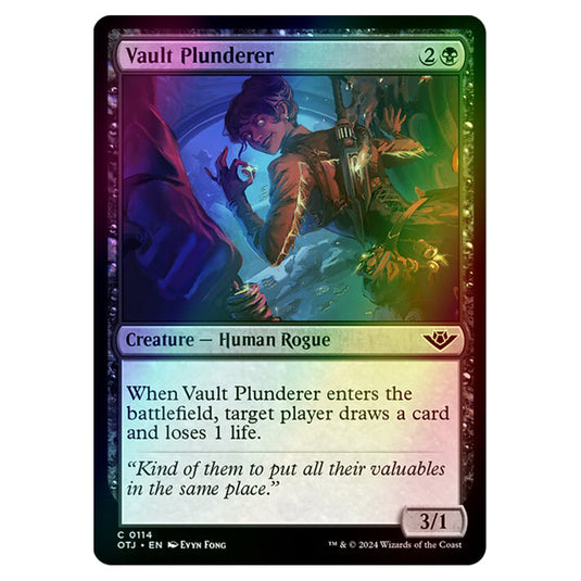 Magic The Gathering - Outlaws of Thunder Junction - Vault Plunderer - 0114 (Foil)