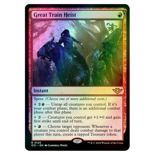 Magic The Gathering - Outlaws of Thunder Junction - Great Train Heist - 0125 (Foil)