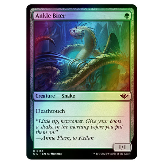 Magic The Gathering - Outlaws of Thunder Junction - Ankle Biter - 0153 (Foil)