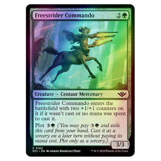 Magic The Gathering - Outlaws of Thunder Junction - Freestrider Commando - 0162 (Foil)