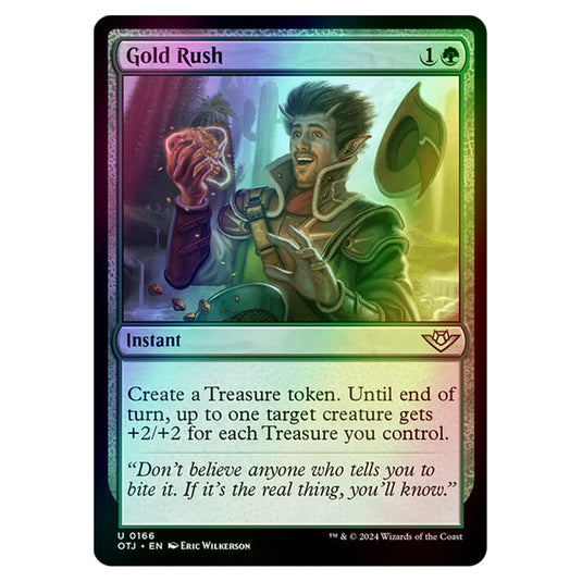 Magic The Gathering - Outlaws of Thunder Junction - Gold Rush - 0166 (Foil)