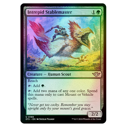 Magic The Gathering - Outlaws of Thunder Junction - Intrepid Stablemaster - 0169 (Foil)