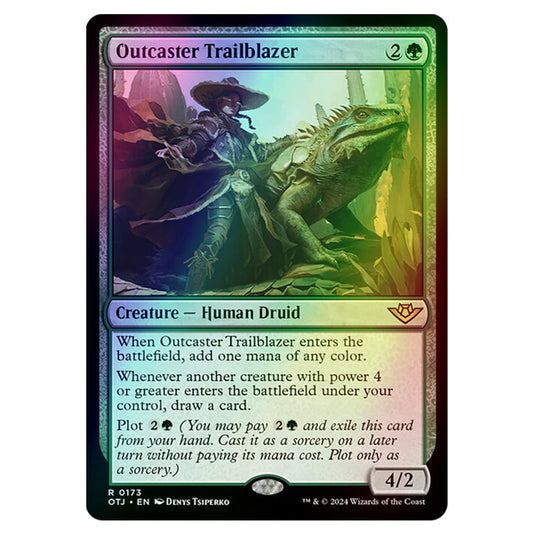 Magic The Gathering - Outlaws of Thunder Junction - Outcaster Trailblazer - 0173 (Foil)