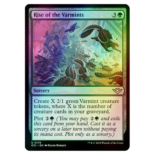 Magic The Gathering - Outlaws of Thunder Junction - Rise of the Varmints - 0179 (Foil)