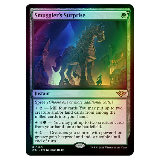 Magic The Gathering - Outlaws of Thunder Junction - Smuggler's Surprise - 0180 (Foil)