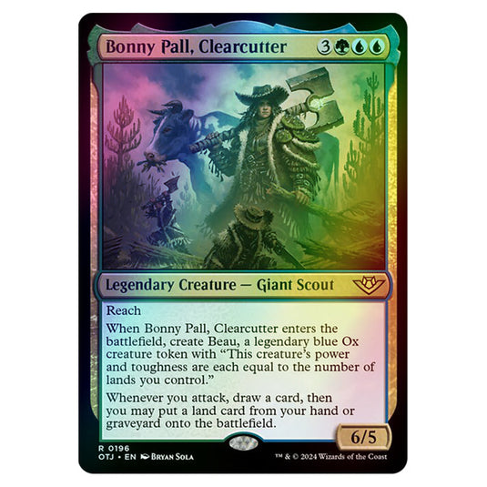 Magic The Gathering - Outlaws of Thunder Junction - Bonny Pall, Clearcutter - 0196 (Foil)