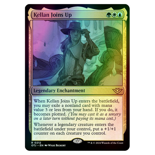 Magic The Gathering - Outlaws of Thunder Junction - Kellan Joins Up - 0212 (Foil)