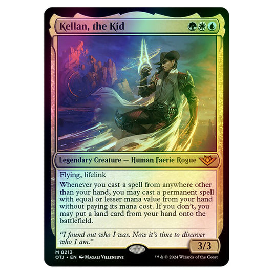 Magic The Gathering - Outlaws of Thunder Junction - Kellan, the Kid - 0213 (Foil)