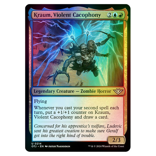 Magic The Gathering - Outlaws of Thunder Junction - Kraum, Violent Cacophony - 0214 (Foil)