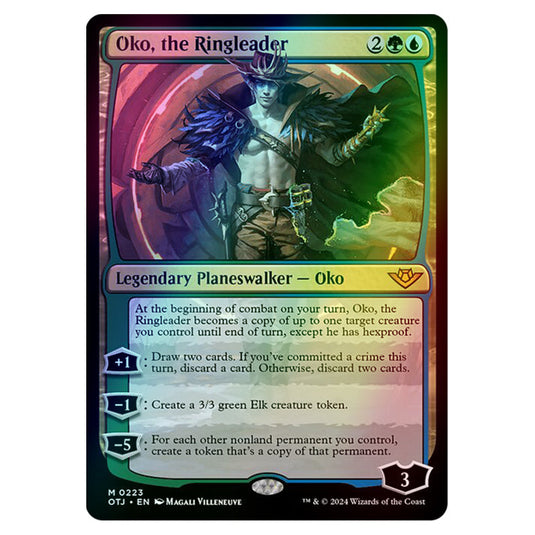 Magic The Gathering - Outlaws of Thunder Junction - Oko, the Ringleader - 0223 (Foil)