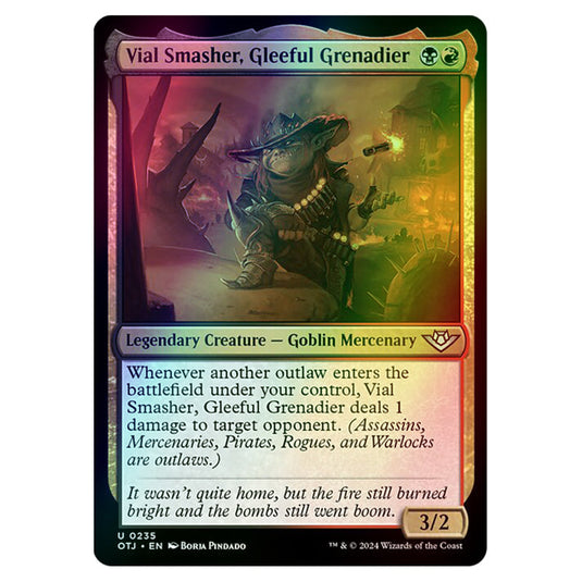 Magic The Gathering - Outlaws of Thunder Junction - Vial Smasher, Gleeful Grenadier - 0235 (Foil)