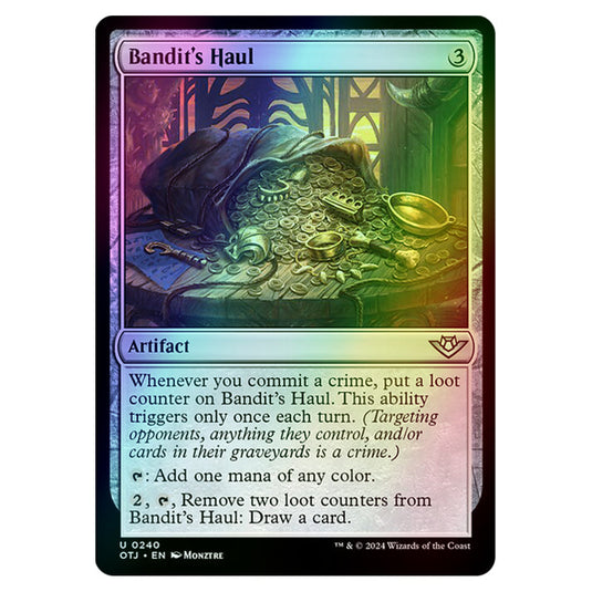 Magic The Gathering - Outlaws of Thunder Junction - Bandit's Haul - 0240 (Foil)