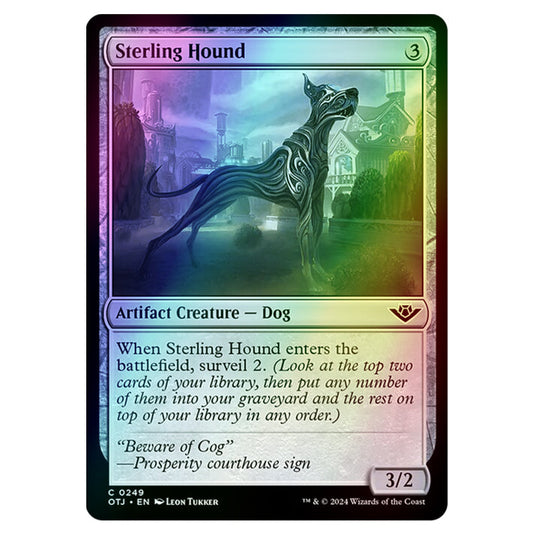 Magic The Gathering - Outlaws of Thunder Junction - Sterling Hound - 0249 (Foil)